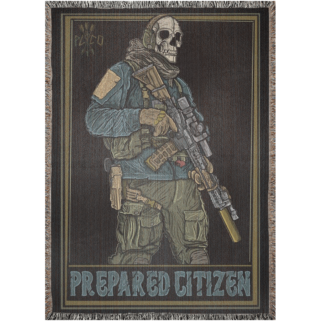 Prepared Citizen Woven Blanket