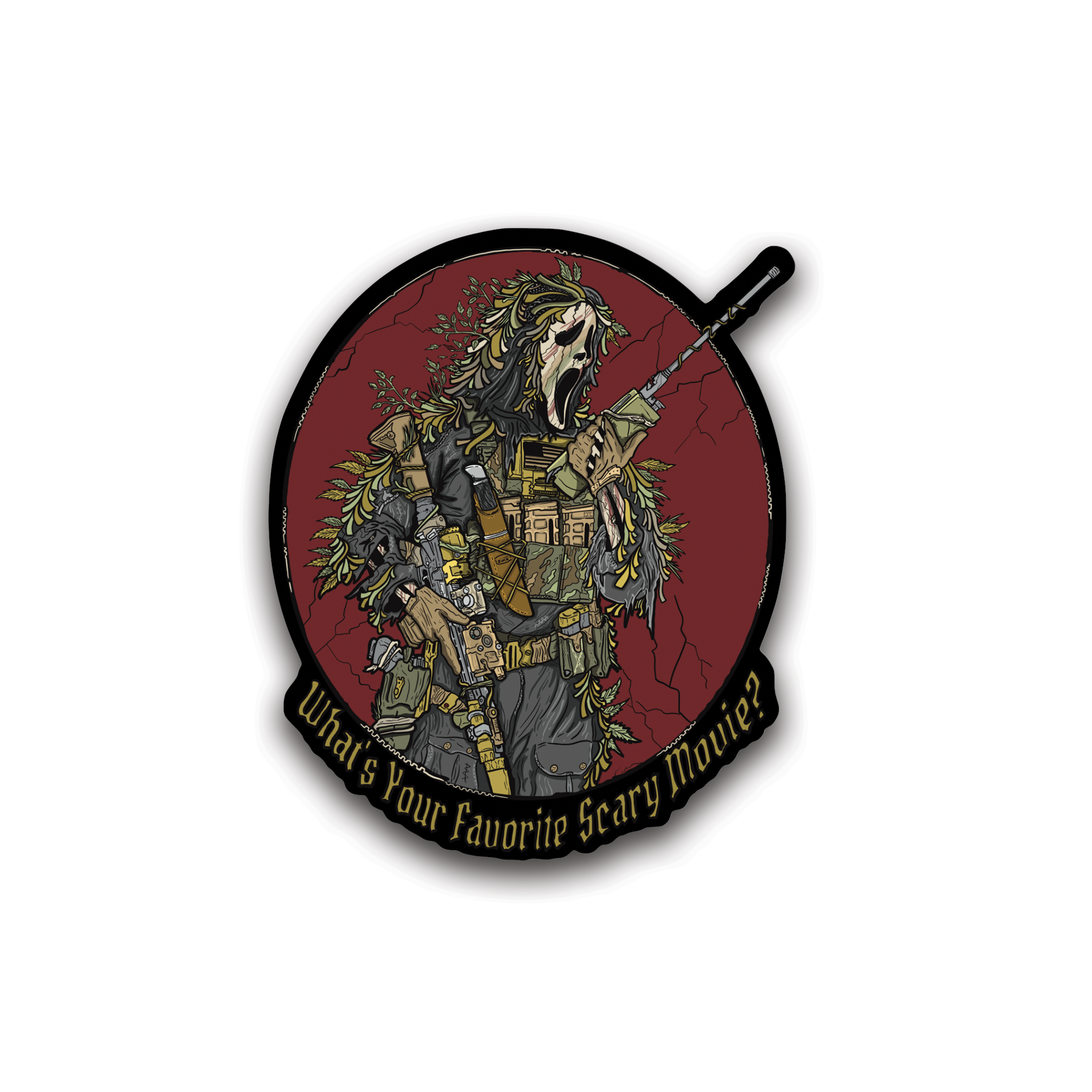 Ghostface Sticker Chart Ghostface Sticker – Phaselineco