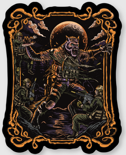Blood Moon Sticker