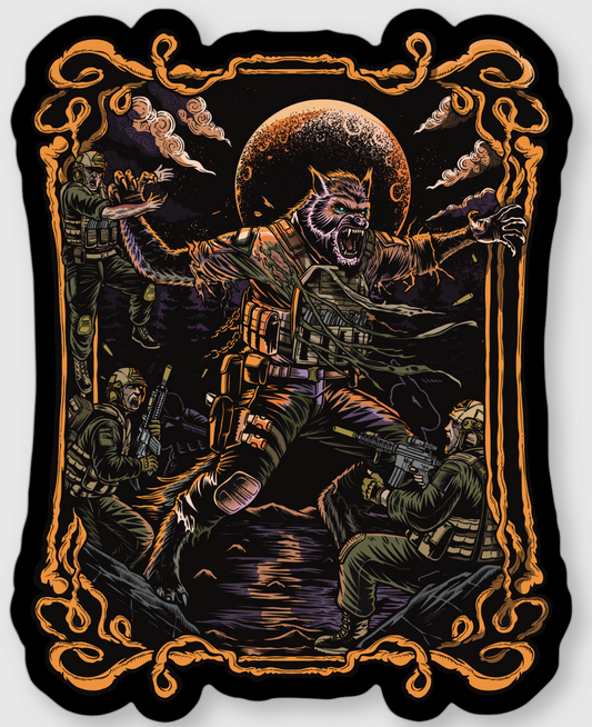 Blood Moon Sticker