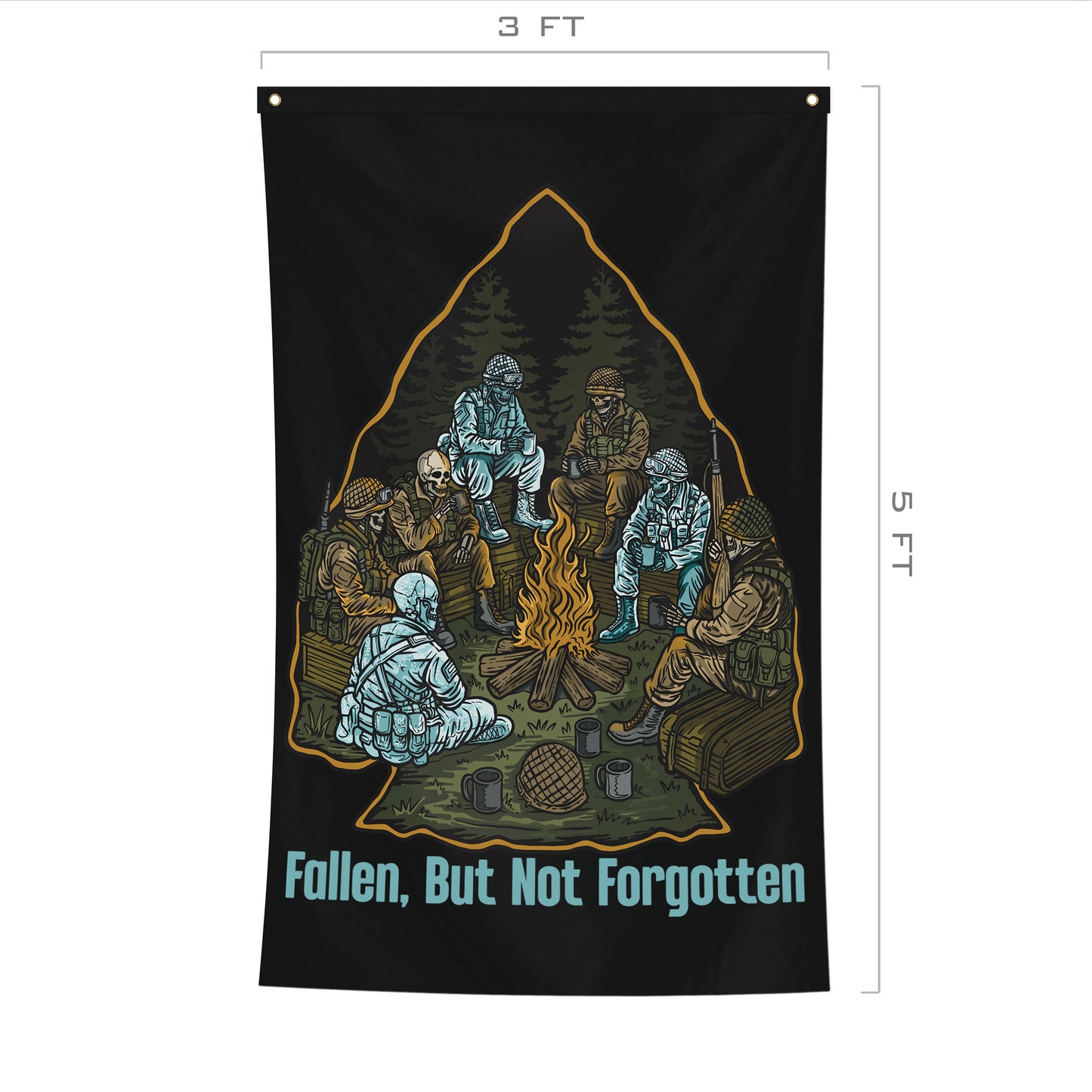 Bonfire Flag