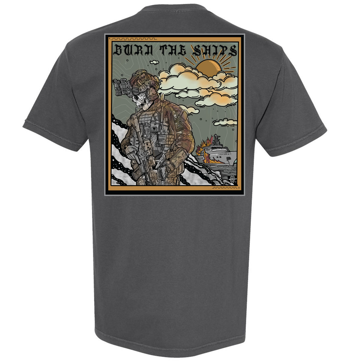 Burn The Ships Heavyweight Tee