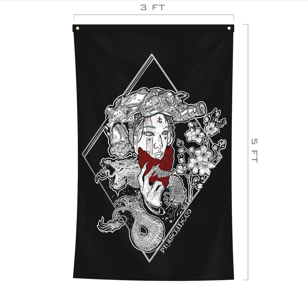 Bushido Flag – Phaselineco