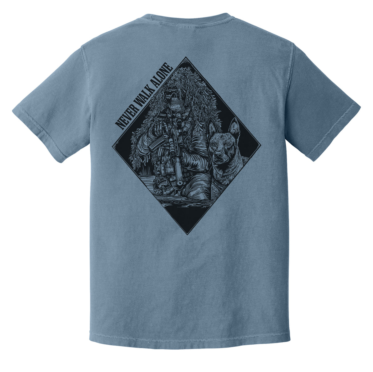 Never Walk Alone Heavyweight Tee