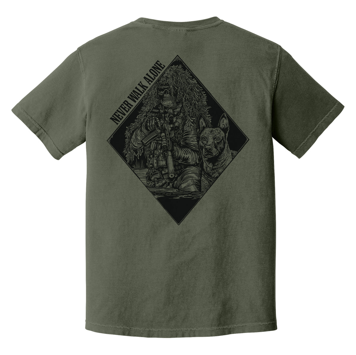 Never Walk Alone Heavyweight Tee