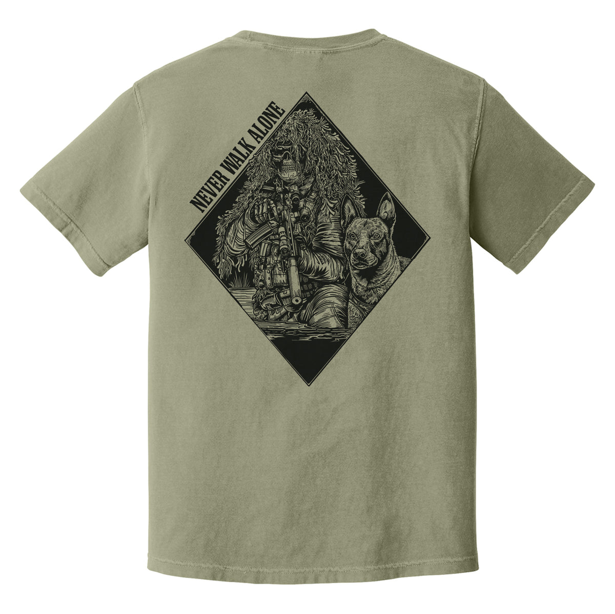 Never Walk Alone Heavyweight Tee