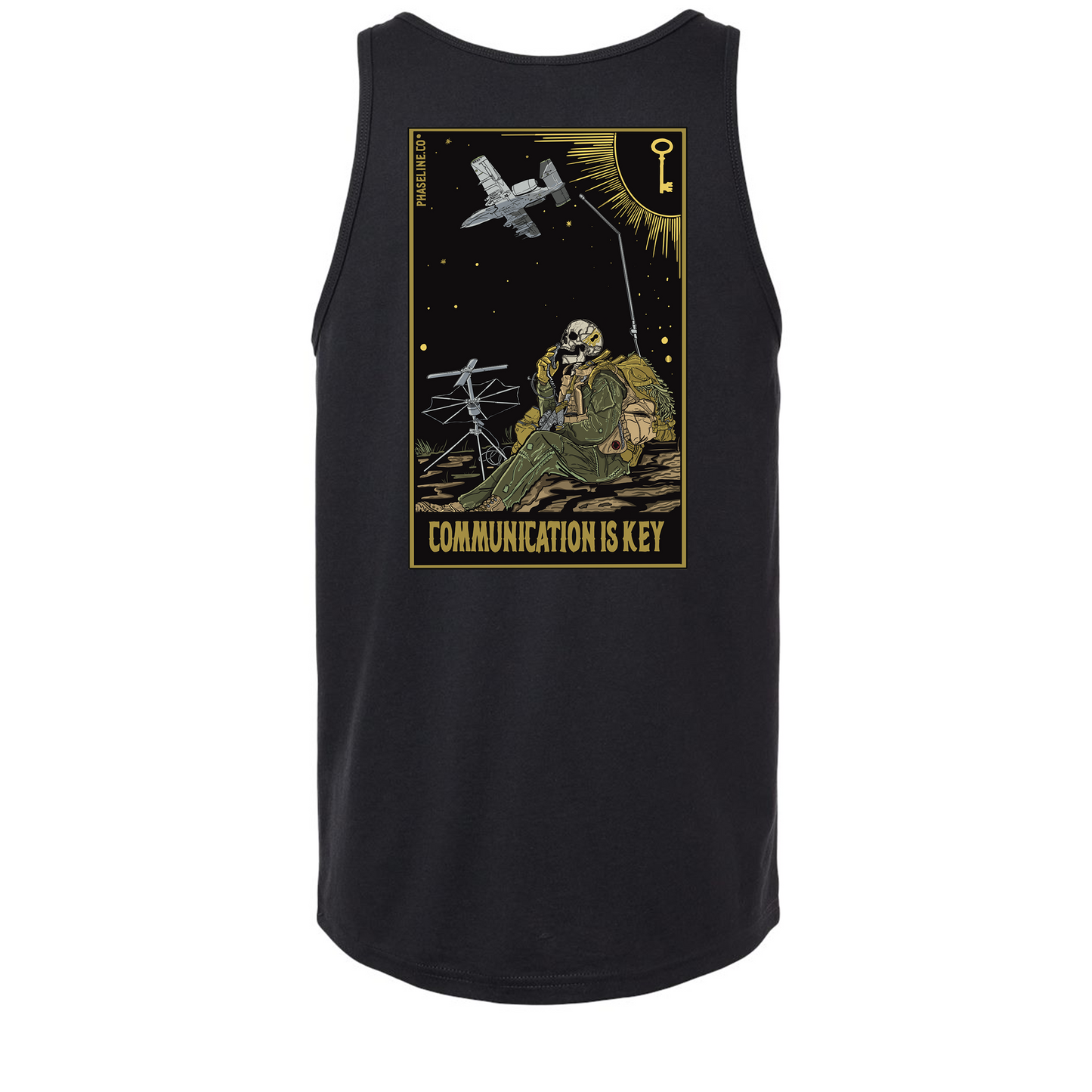 Communication Is Key Tank Top