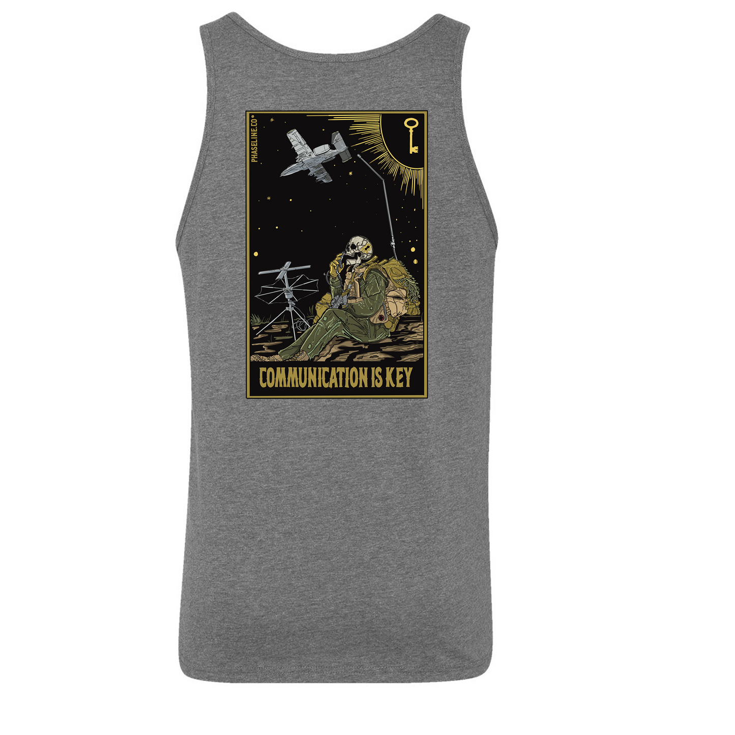 Communication Is Key Tank Top