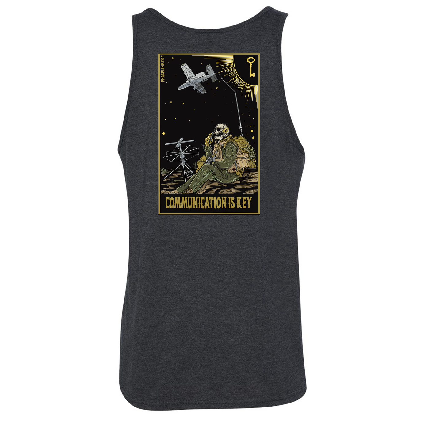 Communication Is Key Tank Top