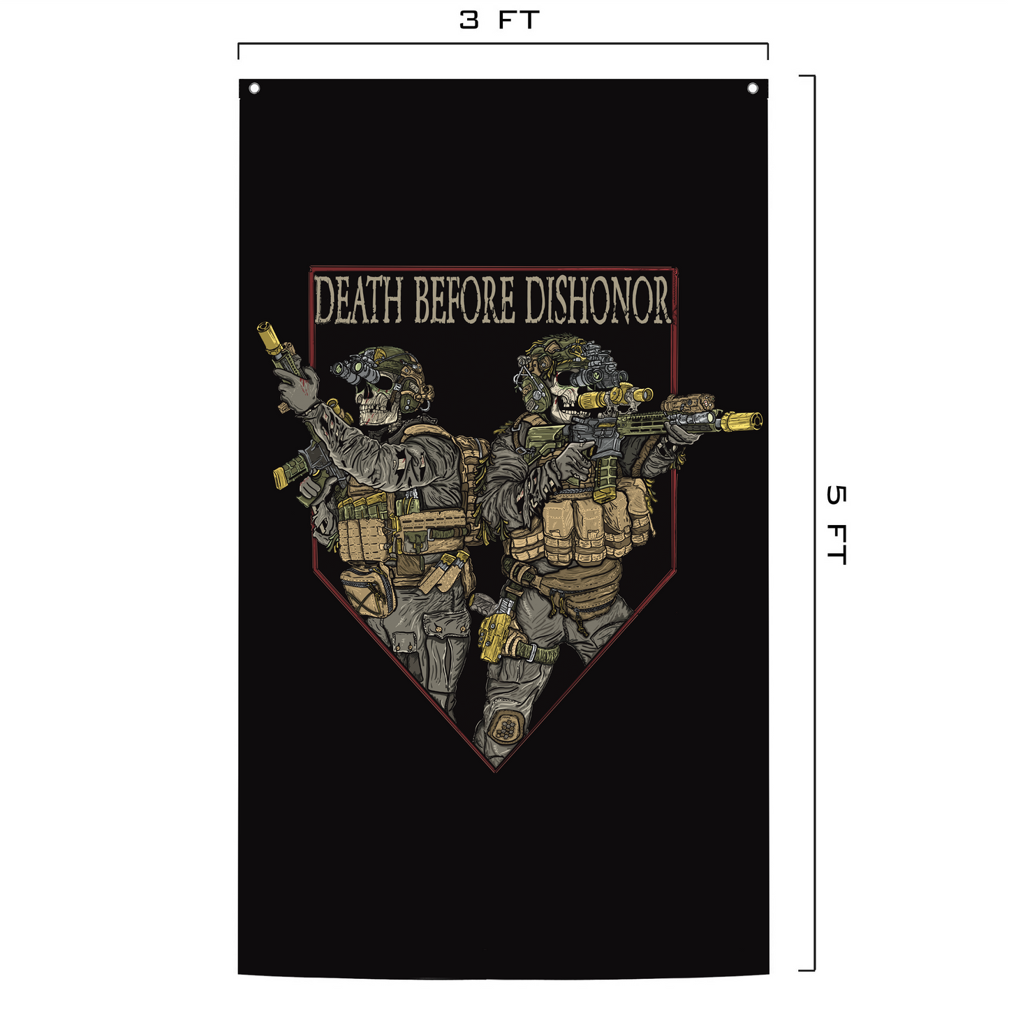 Death Before Dishonor Flag