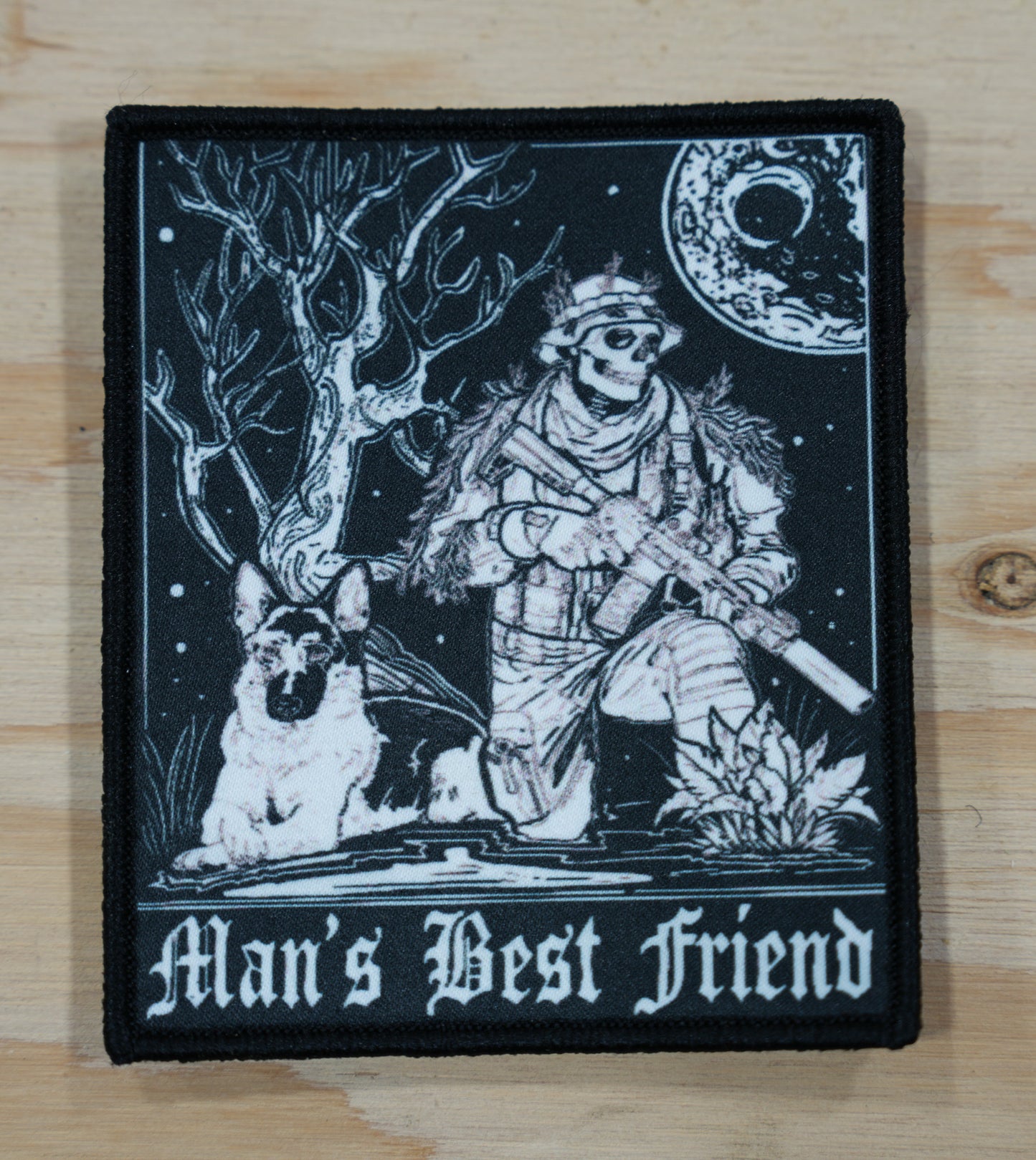 Mans Best Friend Patch