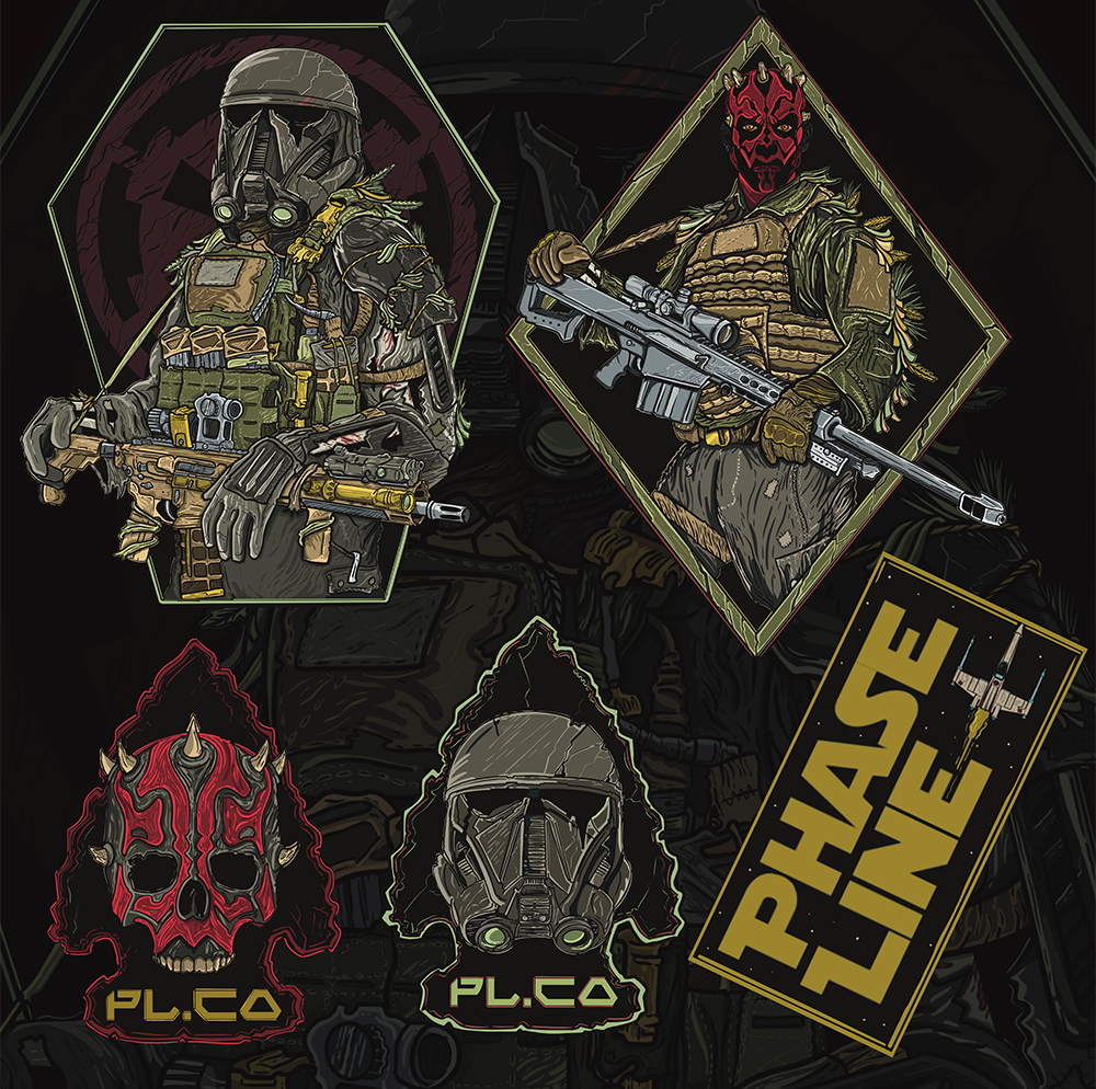 Dark Side Sticker Pack – Phaselineco