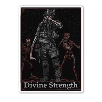 Divine Strength Sticker