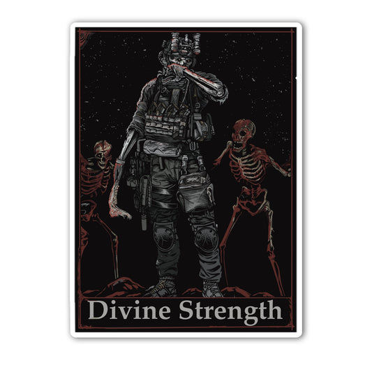 Divine Strength Sticker