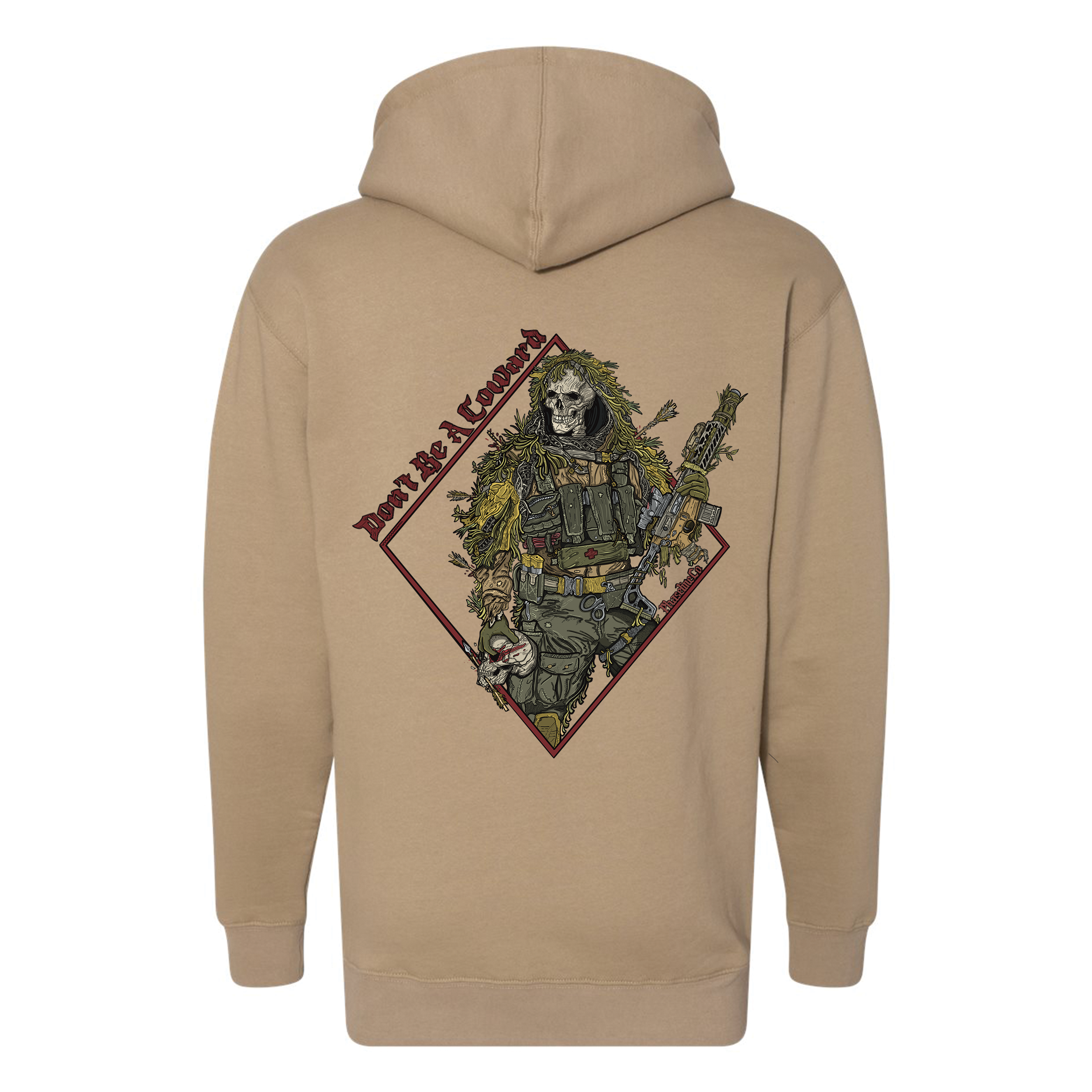 Coward Color Don't Be a Coward Hoodie – Phaselineco