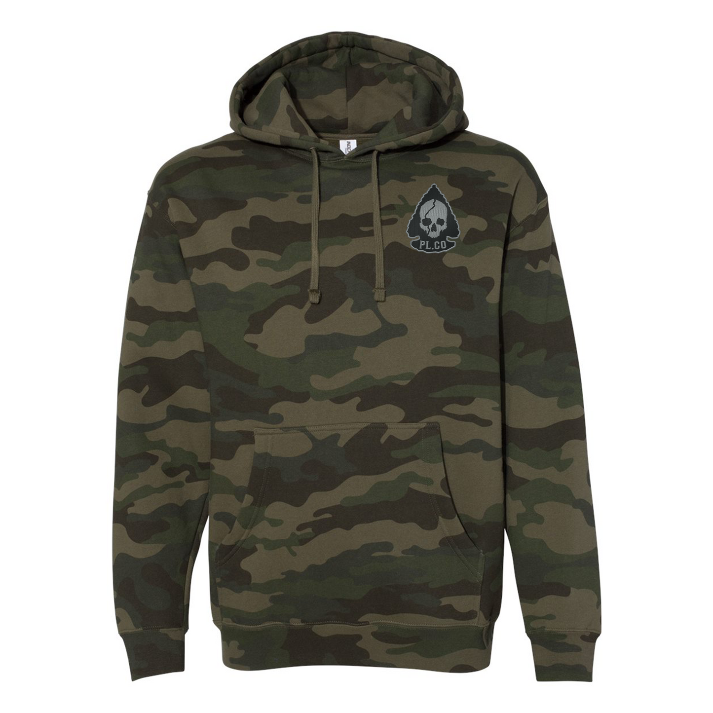 Camo Arrowhead Embroidered Hoodie