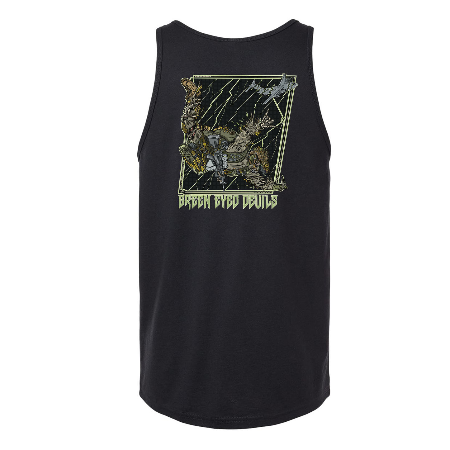 Green Eyed Devil Tank Top