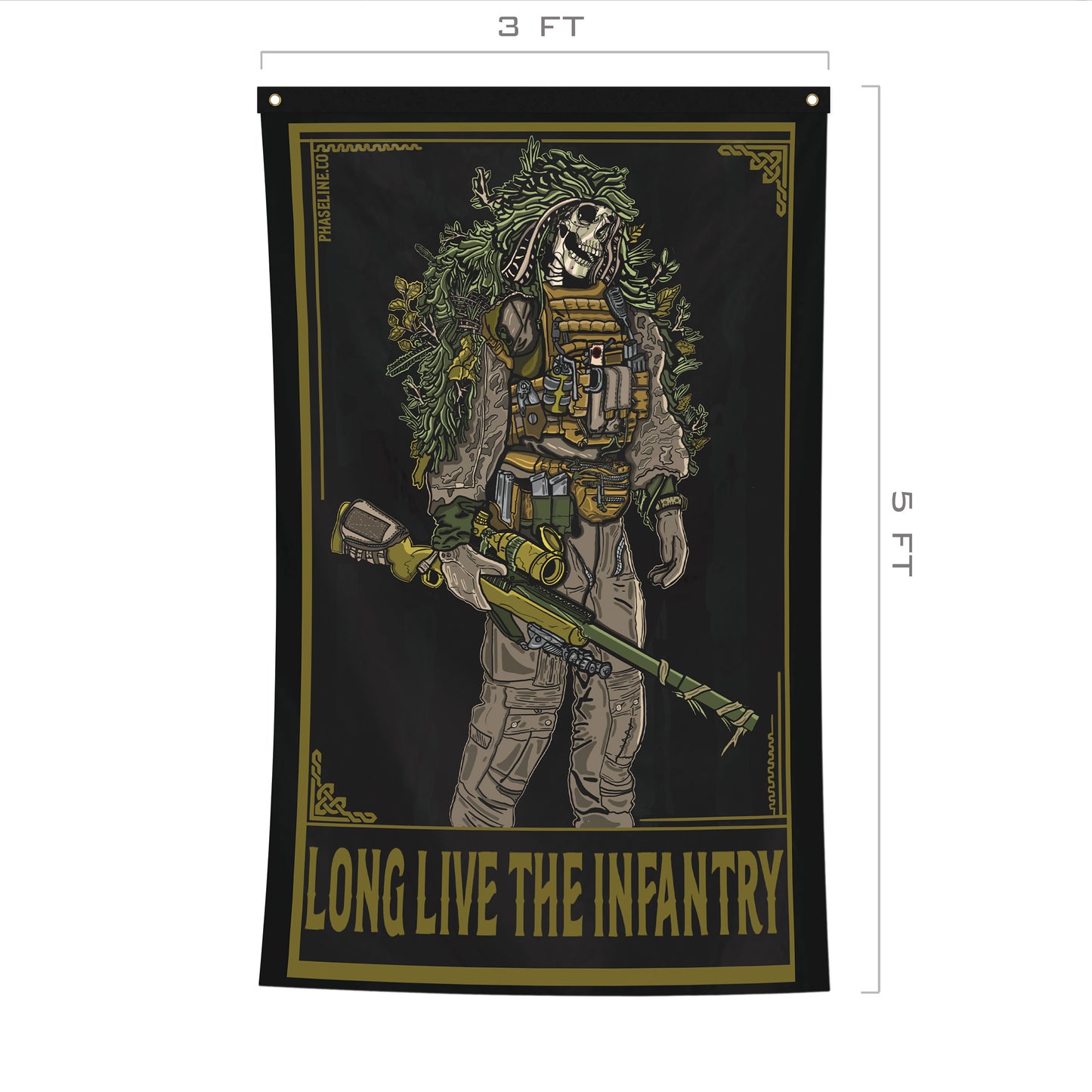 Ghillie Monsta Flag