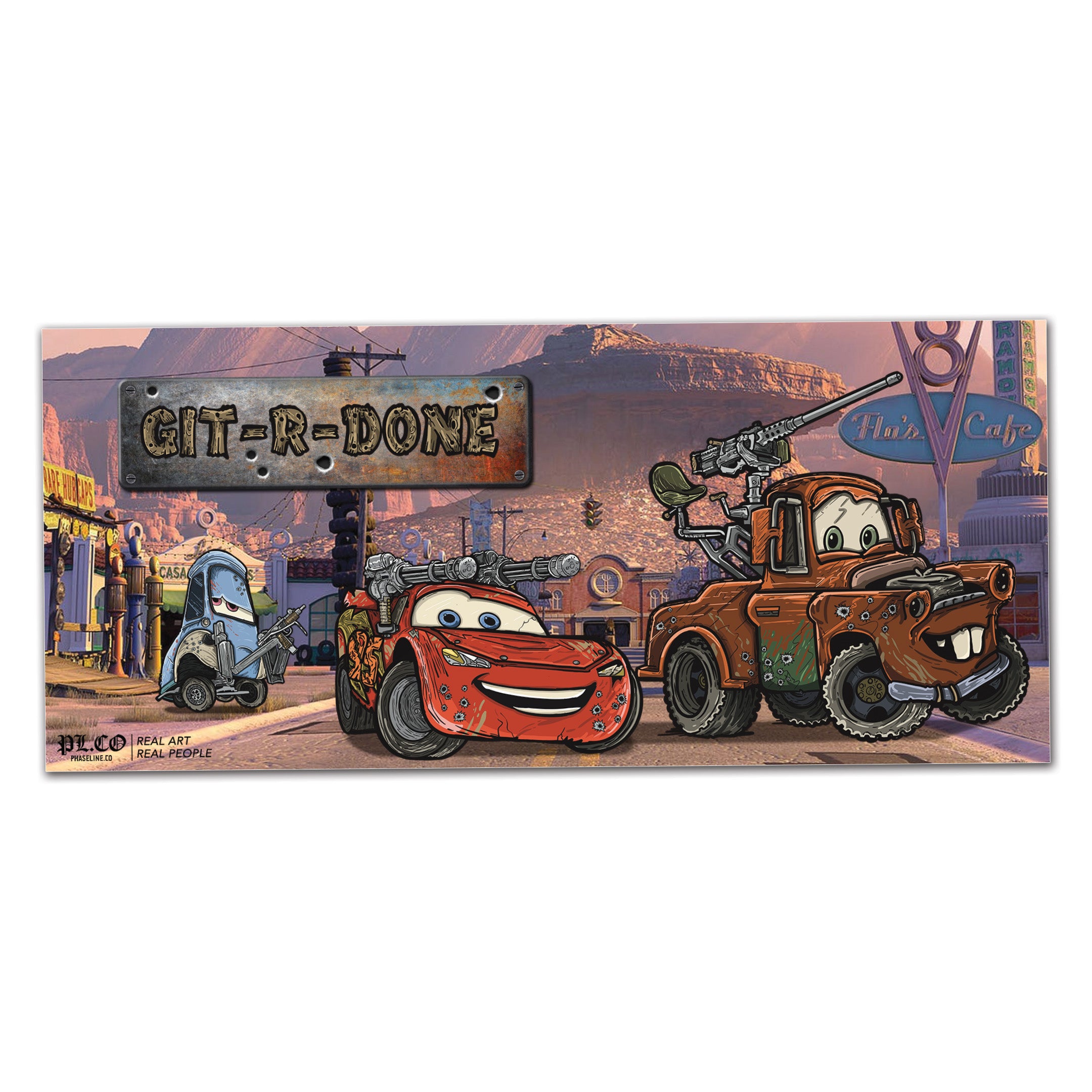 Git R Done Designs Git-R-Done Bumper Sticker – Phaselineco