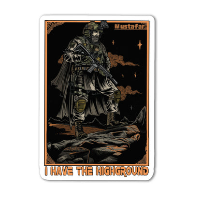 High Ground Sticker