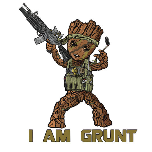 I Am Grunt Sticker