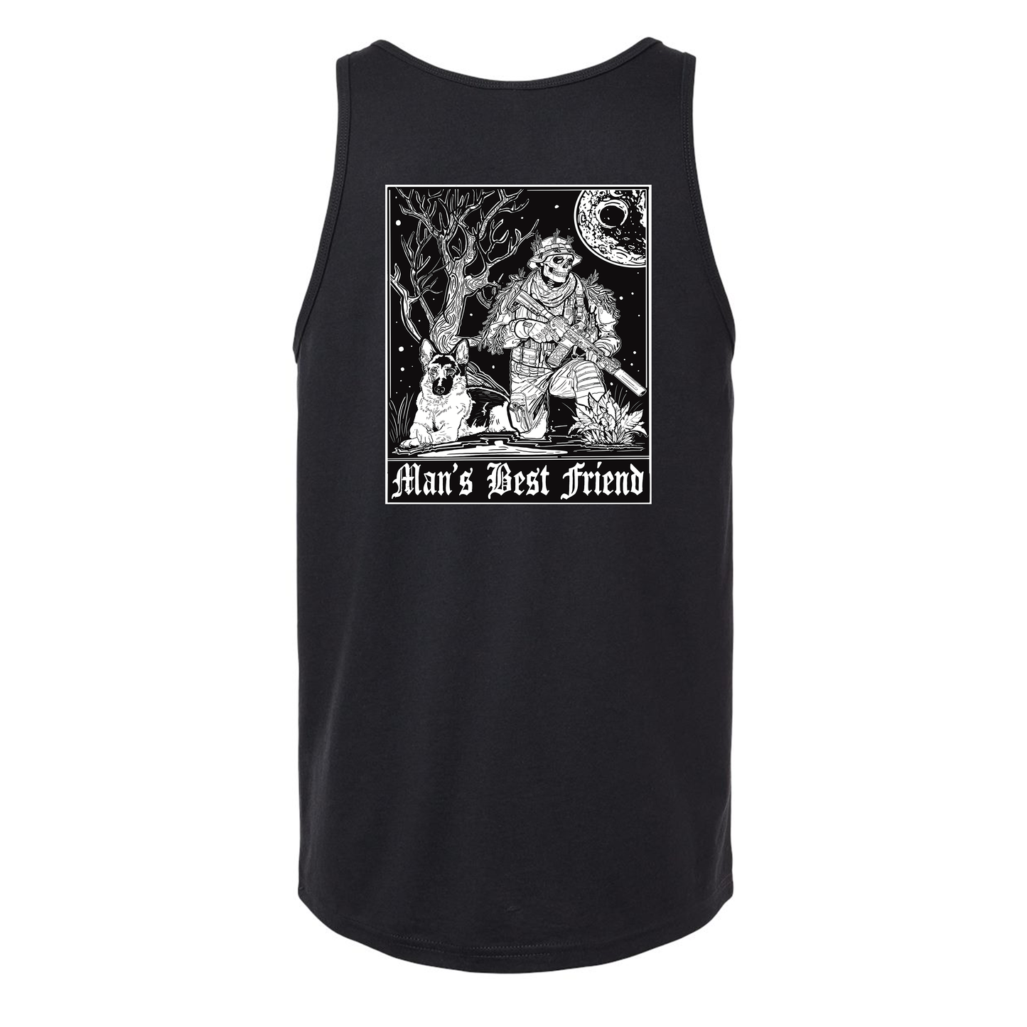 Mans Best Friend Tank Top