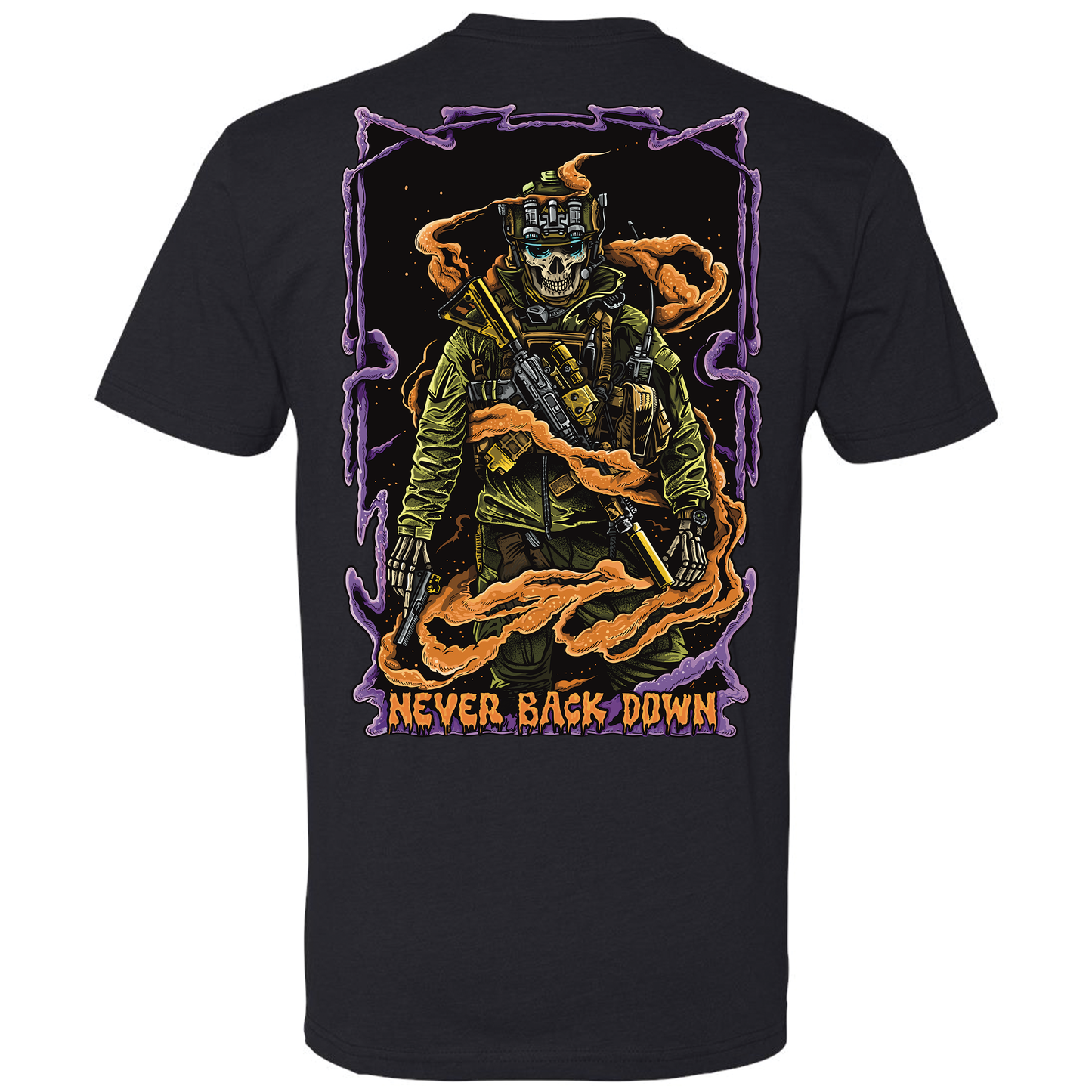 Never Back Down Signature Tee