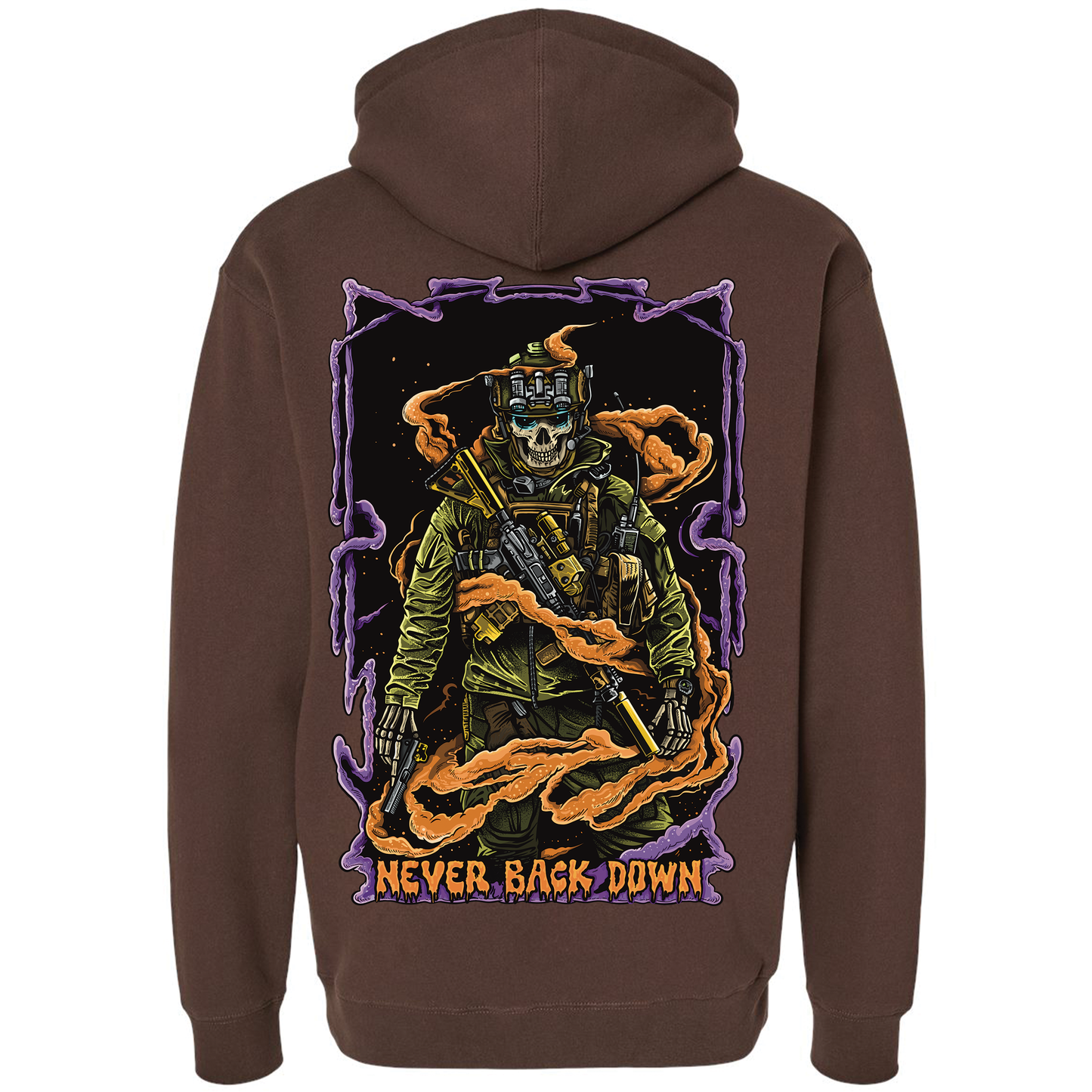 Never Back Down Hoodie