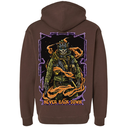 Never Back Down Hoodie