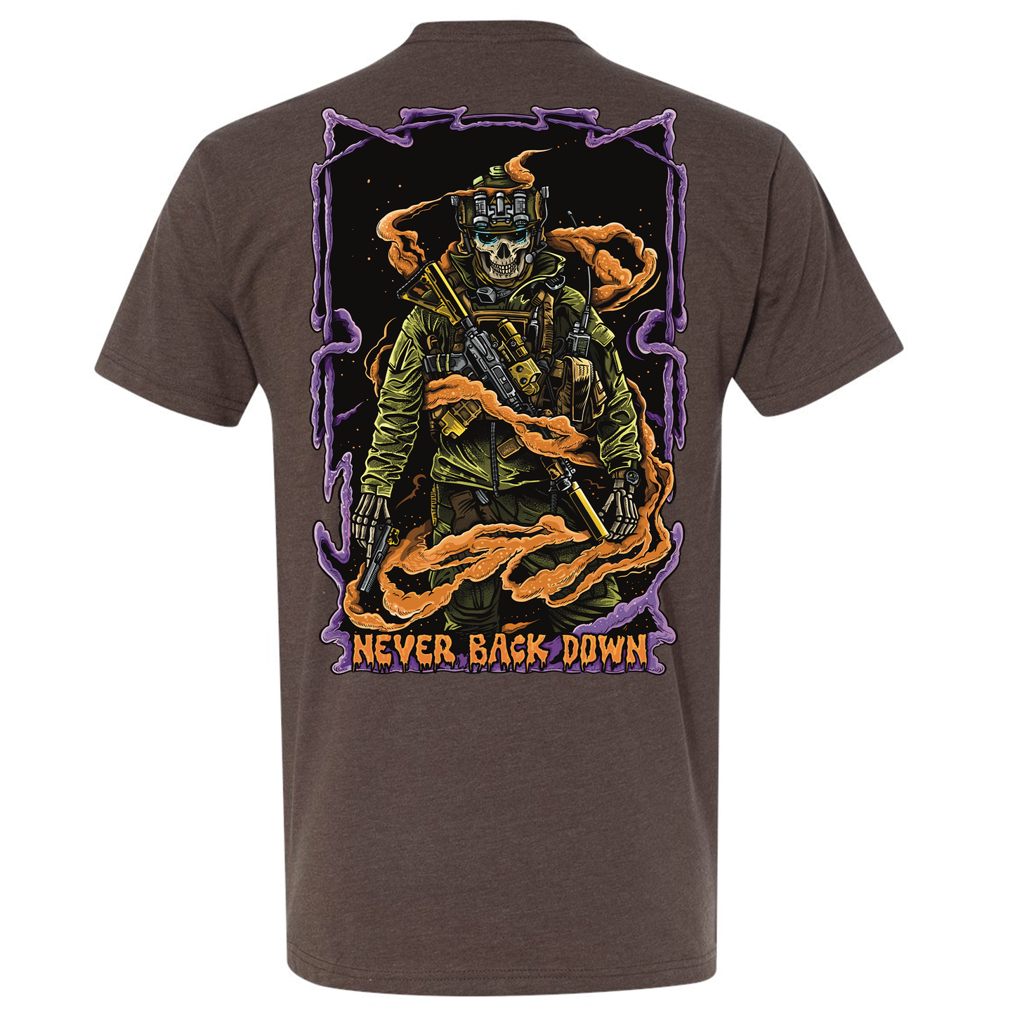 Never Back Down Signature Tee