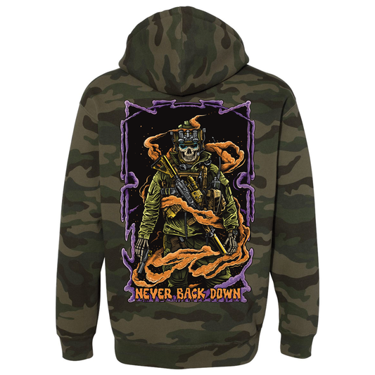 Never Back Down Hoodie