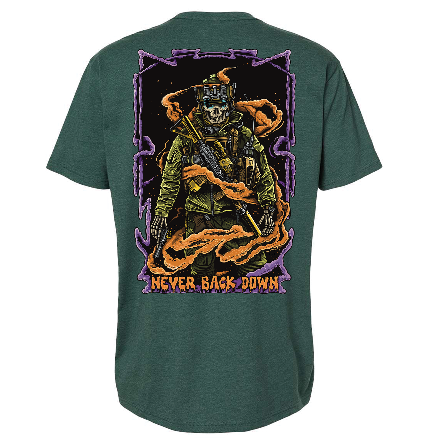 Never Back Down Signature Tee