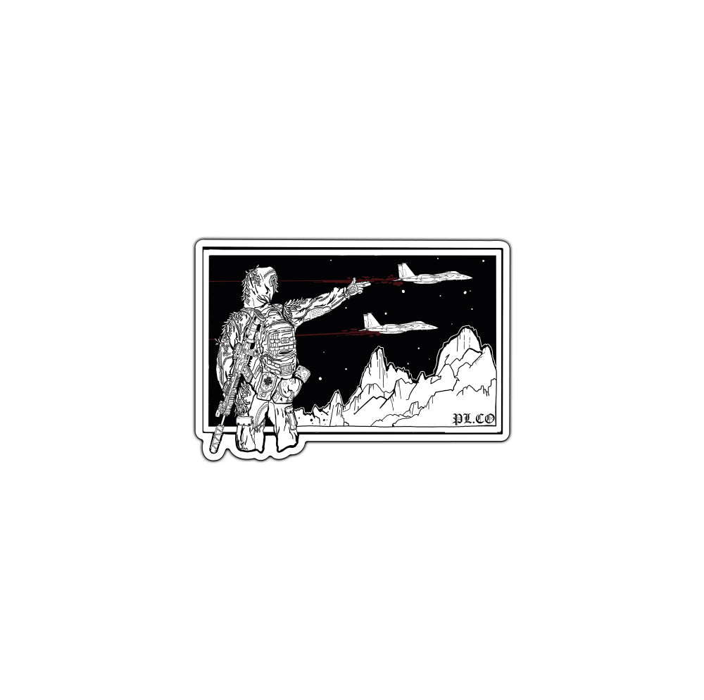 Getting Close Sticker Danger Close Sticker – Phaselineco