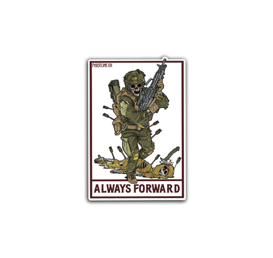 Always Forward Sticker