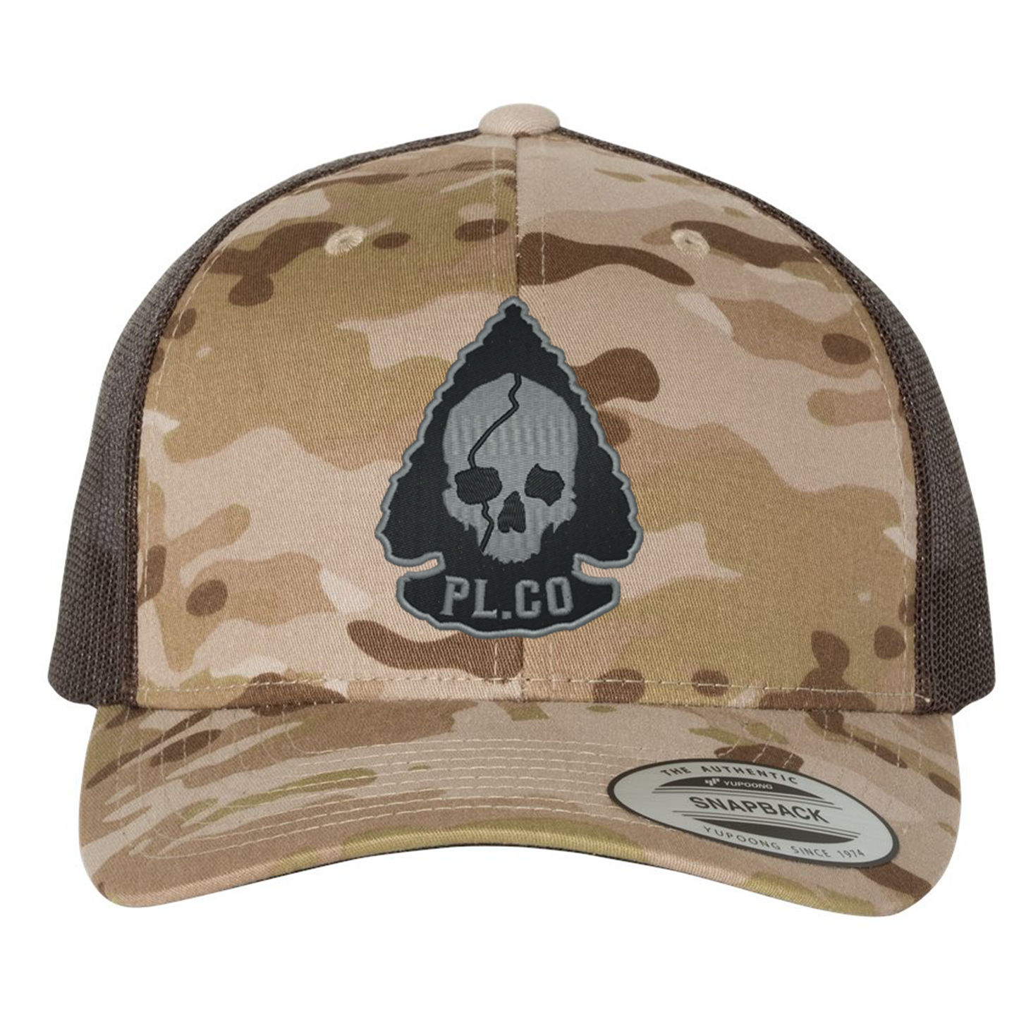 Camo Arrowhead Snapback