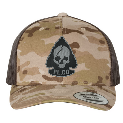 Camo Arrowhead Snapback