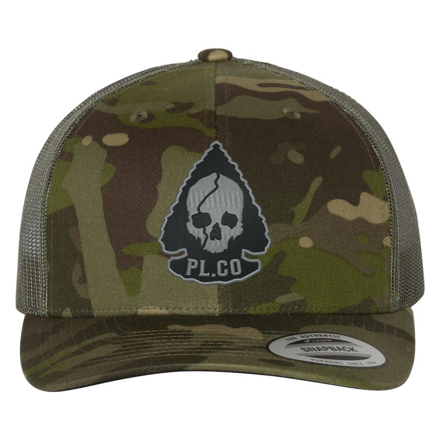 Camo Arrowhead Snapback