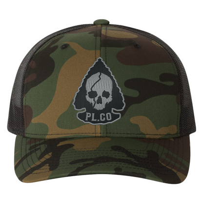 Camo Arrowhead Snapback