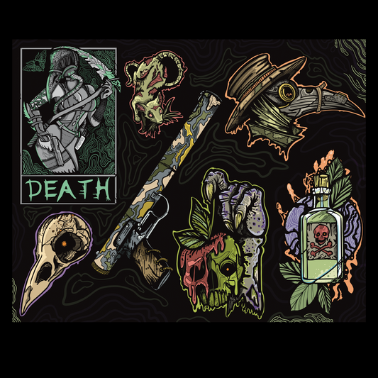 Plague Runner Legendary Sticker Pack