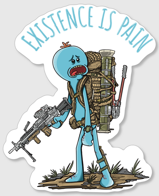 Existence Is Pain Sticker
