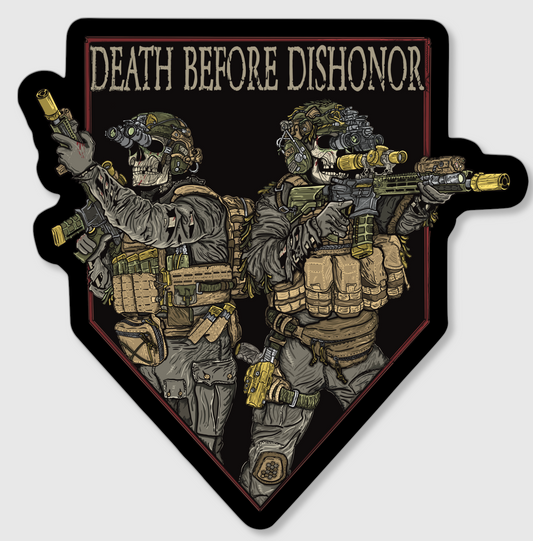 Death Before Dishonor Sticker