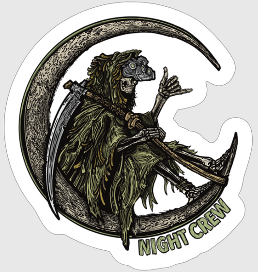 Night Crew Sticker