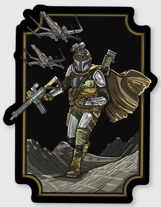 Beskar Sticker
