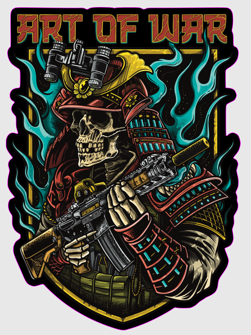 Art Of War Sticker