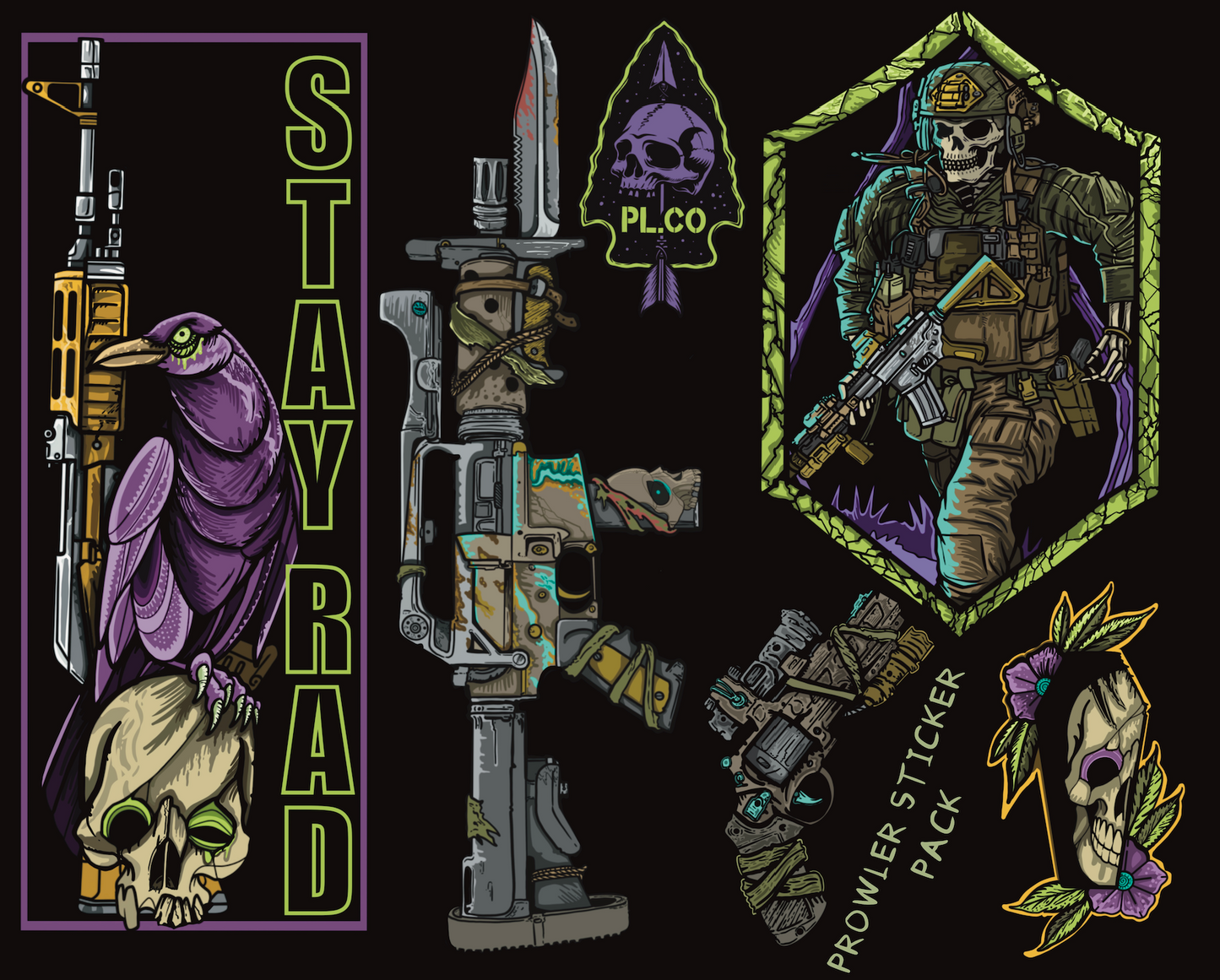 Prowler Legendary Sticker Pack