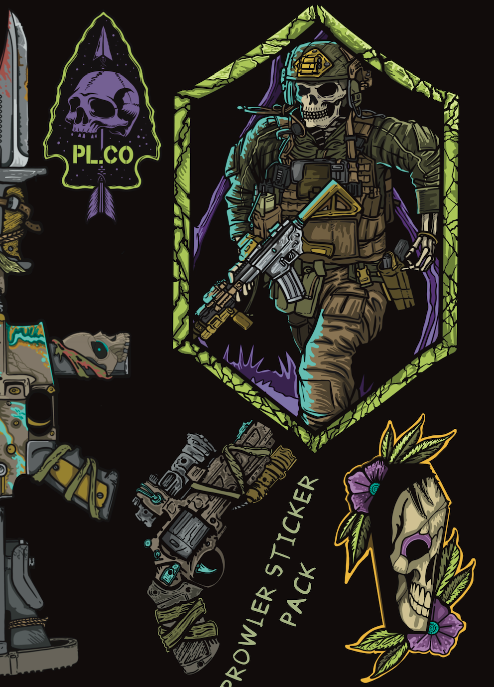 Prowler Legendary Sticker Pack