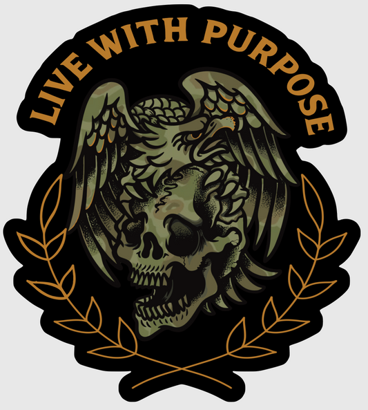 Live With Purpose Sticker