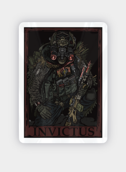 Invictus Sticker