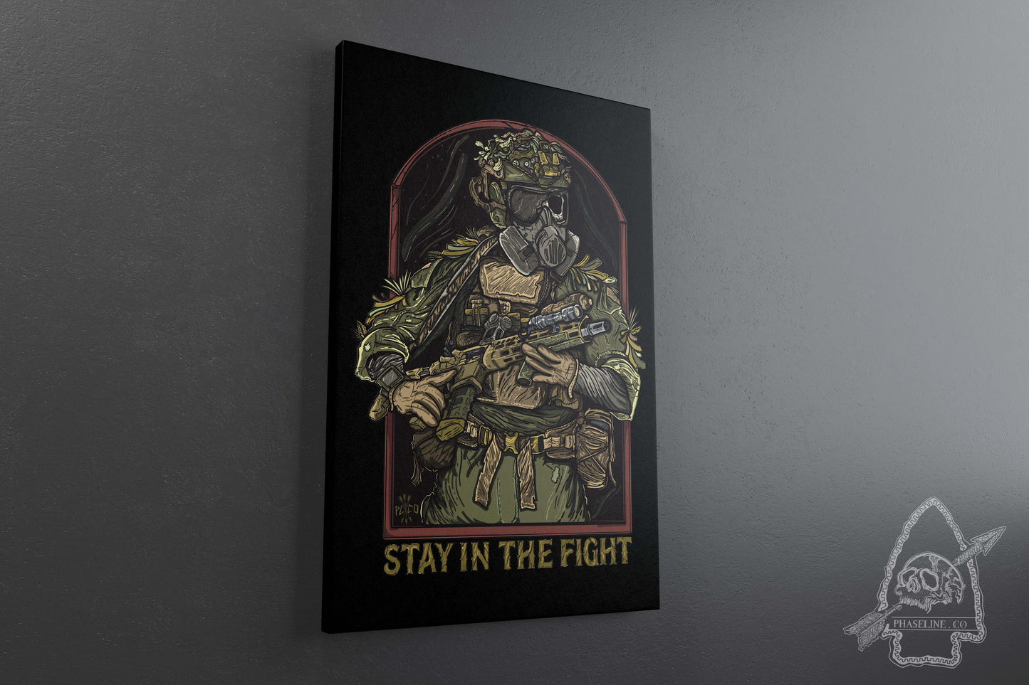 Stay In The Fight Canvas