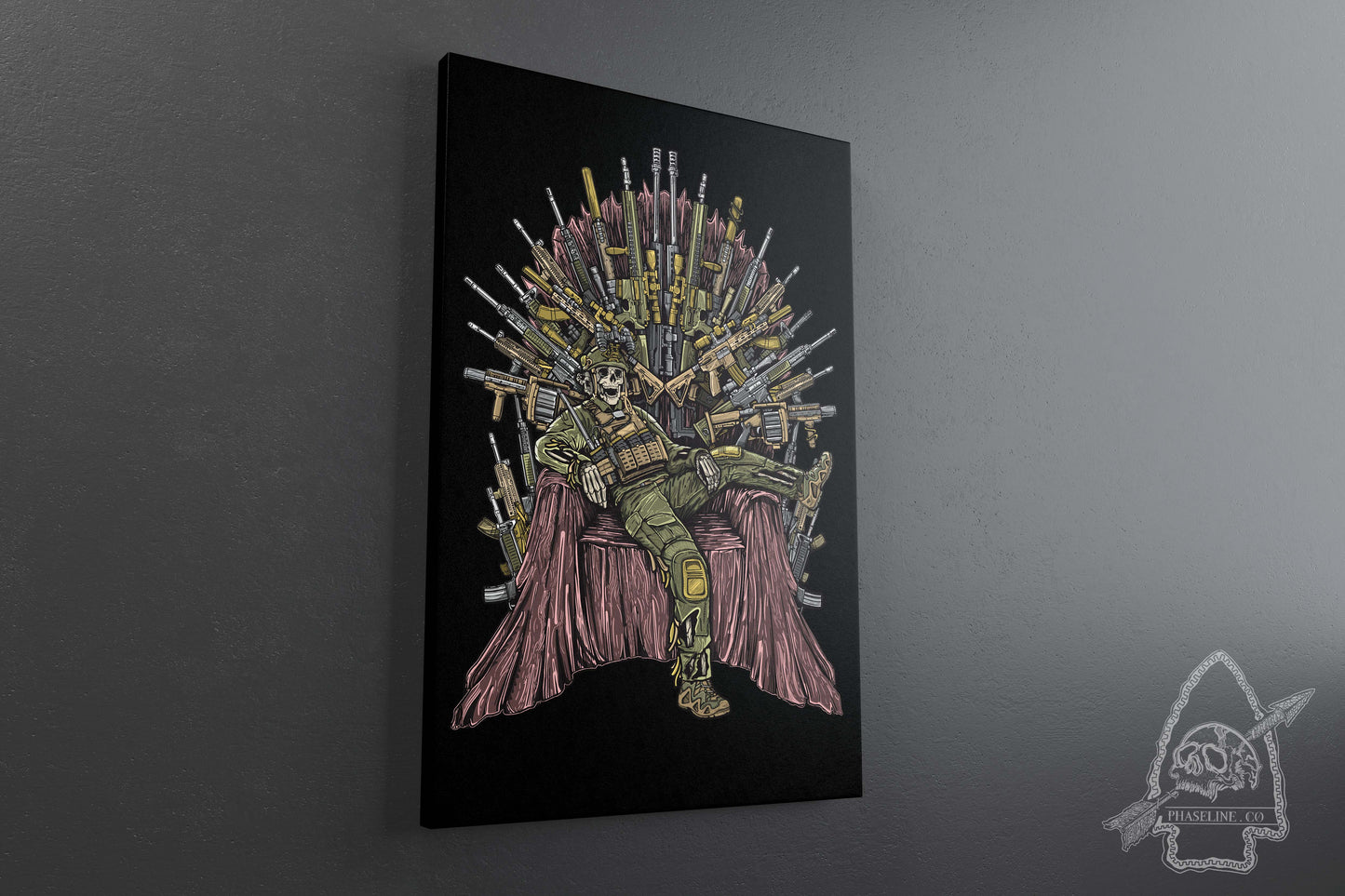 The Throne Canvas